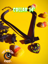 Load image into Gallery viewer, Pumpkin Heart Necklace (Black+Glow)-- Different Wear Styles.