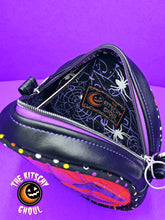 Load image into Gallery viewer, "Jolly Jack" Handmade Holographic Pumpkin Purse