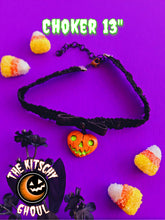 Load image into Gallery viewer, Pumpkin Heart Necklace (Orange+Glow)-- Different Wear Styles.