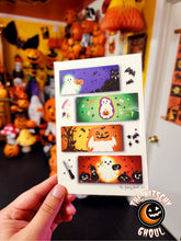 Load image into Gallery viewer, "Ghost Town" April Art Postcard 4"x6"