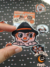 Load image into Gallery viewer, Vintage Inspired Halloween Novelty Stickers 6pc. Pack