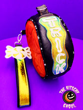 Load image into Gallery viewer, &quot;Jack Sweets&quot; Glow in the dark Handmade &#39;Candy&#39; Wristlet Handbag

