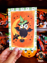 Load image into Gallery viewer, &quot;Kitschy Owl&quot; May Art Postcard 4&quot;x6&quot;
