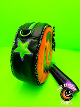 Load image into Gallery viewer, &quot;Bowtie Batty&quot; Handmade &#39;Star&#39; Wristlet Handbag
