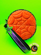Load image into Gallery viewer, &quot;Bowtie Batty&quot; Handmade &#39;Star&#39; Wristlet Handbag
