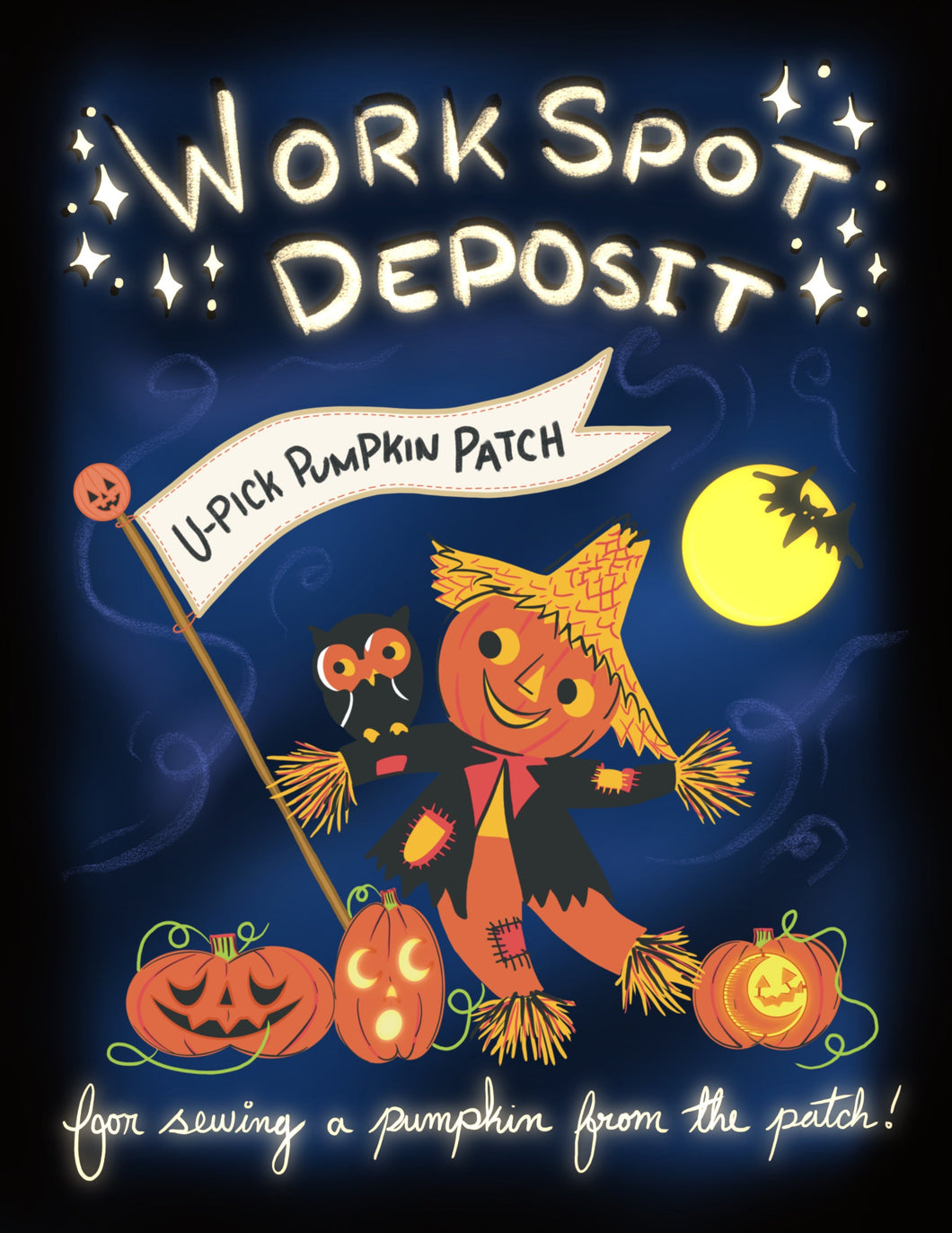 Handmade Purse Work Spot Deposit (Partial Payment): Spot 2