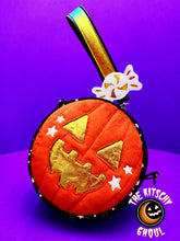 Load image into Gallery viewer, &quot;Jack Sweets&quot; Glow in the dark Handmade &#39;Candy&#39; Wristlet Handbag
