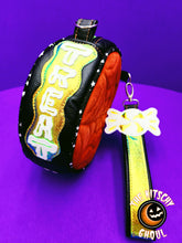 Load image into Gallery viewer, &quot;Jack Sweets&quot; Glow in the dark Handmade &#39;Candy&#39; Wristlet Handbag
