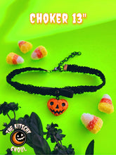 Load image into Gallery viewer, Pumpkin Heart Necklace (Classic Orange)-- Different Wear Styles.
