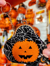 Load image into Gallery viewer, Spooky Key chain Coin Purse: DIY Kit
