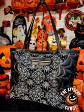 Load image into Gallery viewer, Gothic Spider XL Tote Bag
