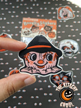 Load image into Gallery viewer, Vintage Inspired Halloween Novelty Stickers 6pc. Pack

